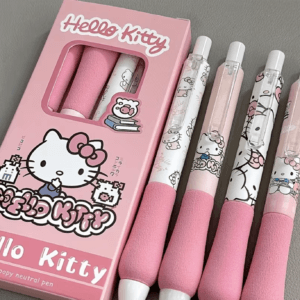 Cute pink gel pens that make writing feel more fun. Perfect for journaling, planning, or a cozy desk setup