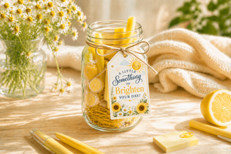 budget-friendly gift idea, a “Jar of Sunshine” is one of the easiest and most meaningful options you can make