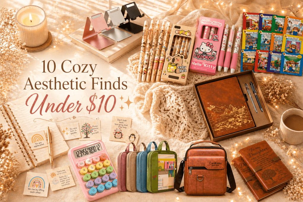 10 Cozy Aesthetic Finds Under $10 from Temu You’ll Love ✨