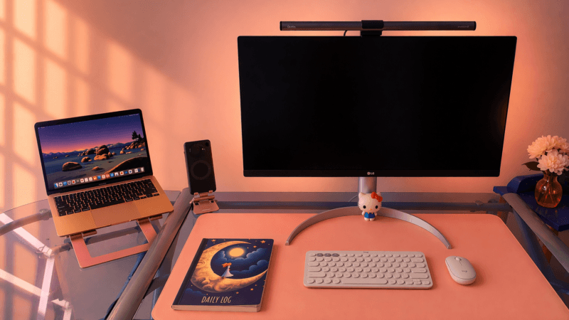 You’ll Love This 4K Monitor for a Cozy Desk Setup