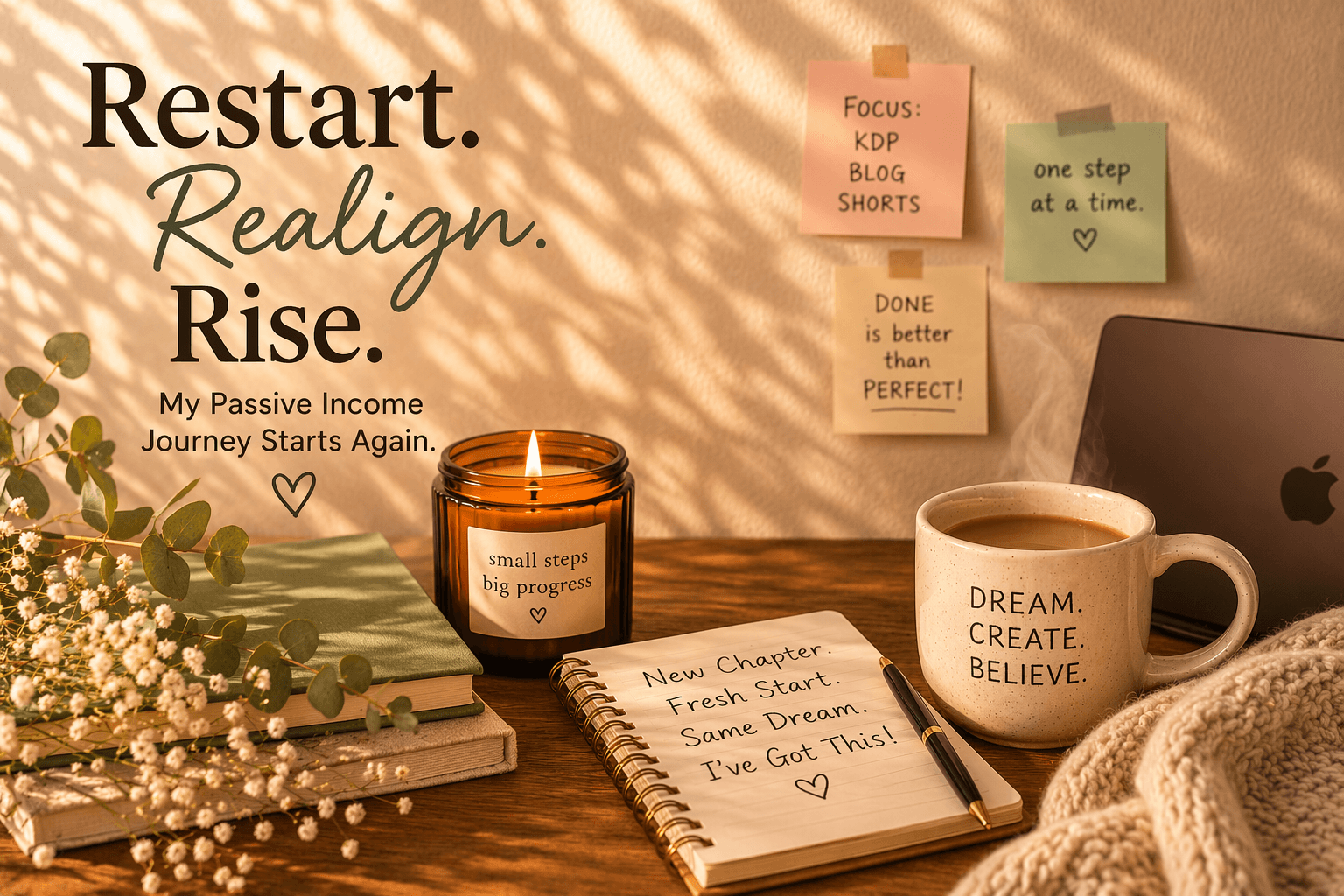 You are currently viewing How to Restart Your Passive Income Journey (My Story)