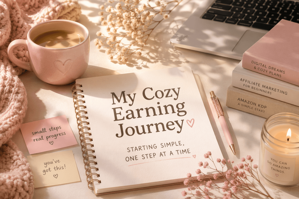 Read more about the article My Cozy Earning Journey to Make Money Online (Starting Simple)