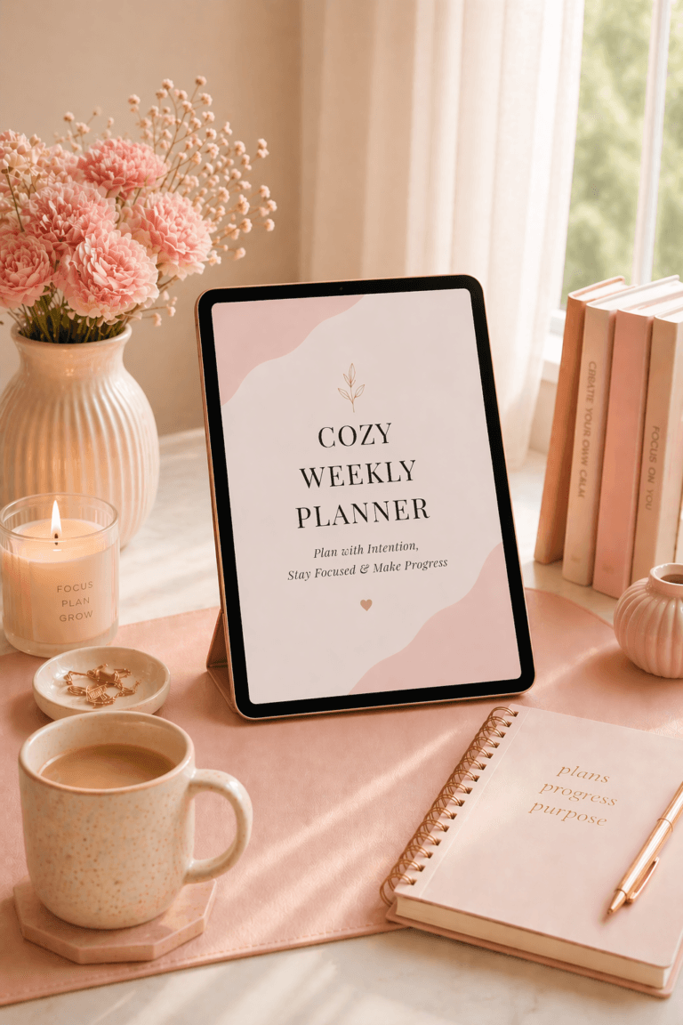 Freebie Cozy Weekly Planner