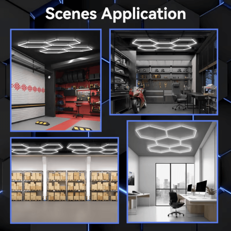 Hexagon Garage Lights Application